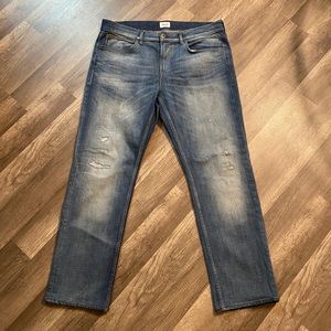 Men Hudson jeans- 38 X 32 - straight- light wash